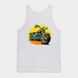 Revving up for a wild ride on my trusty two wheels Tank Top